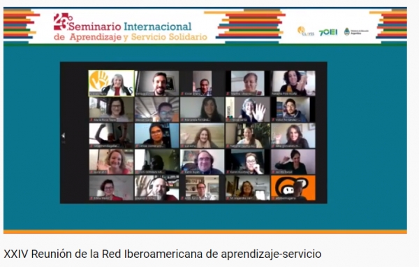 ORSIES na reuni&atilde;o da Red Iberoamericana de Aprendizaje-Servicio