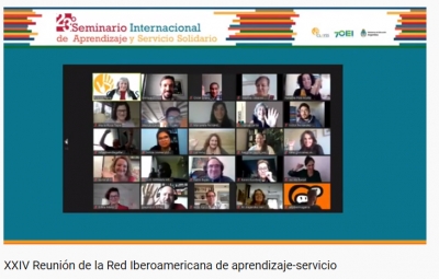 ORSIES na reuni&atilde;o da Red Iberoamericana de Aprendizaje-Servicio